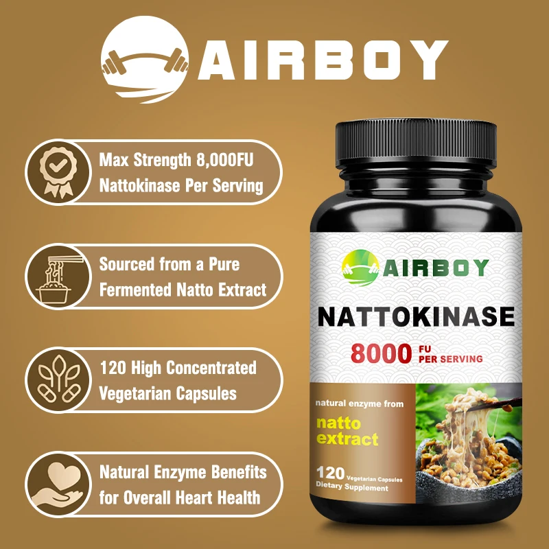 Nattokinase - Maintains Blood  - Herbal Supplement 评论和价格