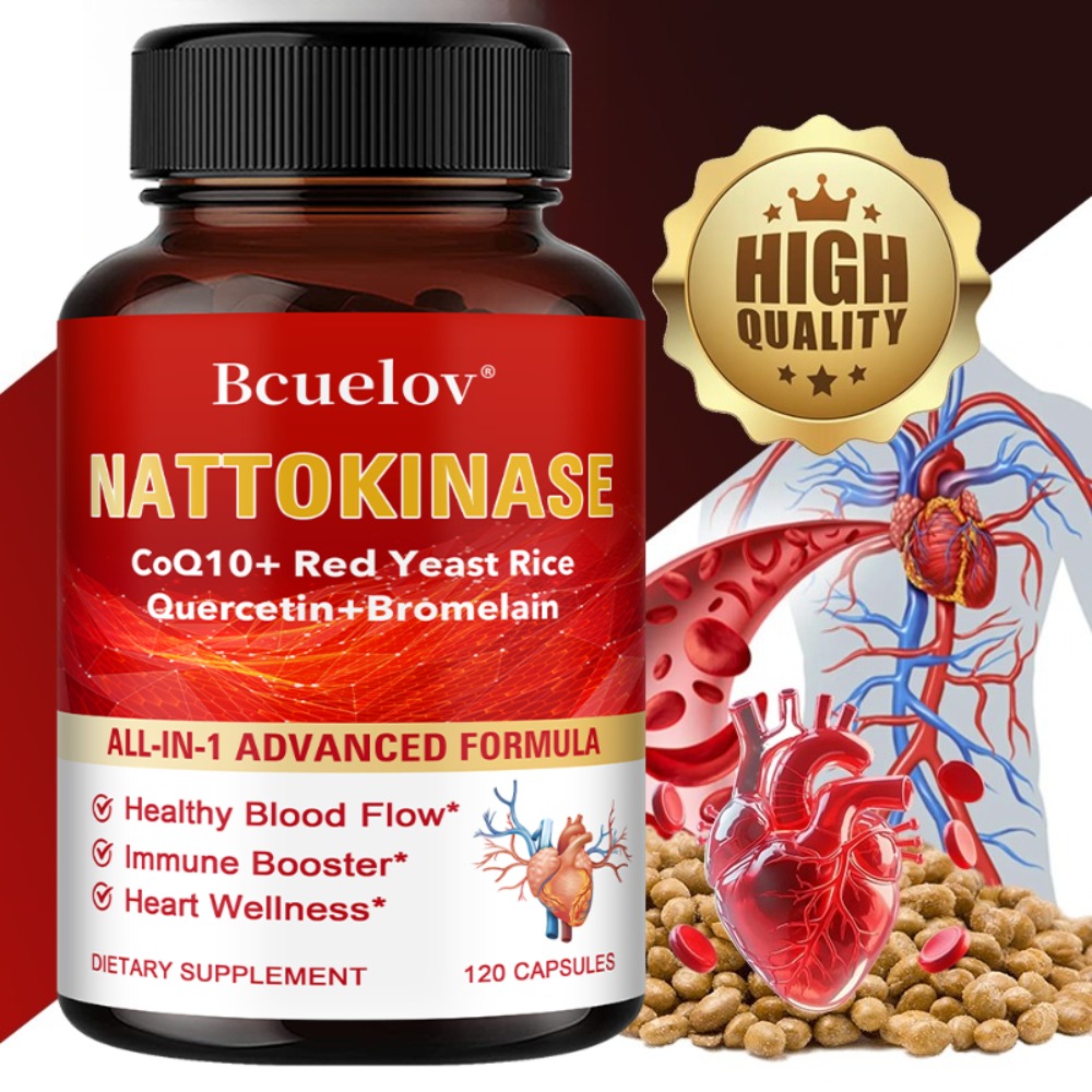 Nattokinase Capsules - Support - Herbal Supplement 评论和价格