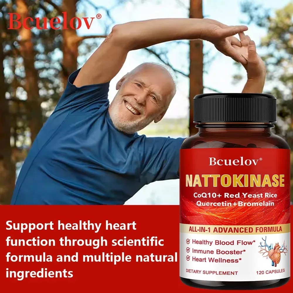 Nattokinase Capsules - Support - Herbal Supplement 评论和价格