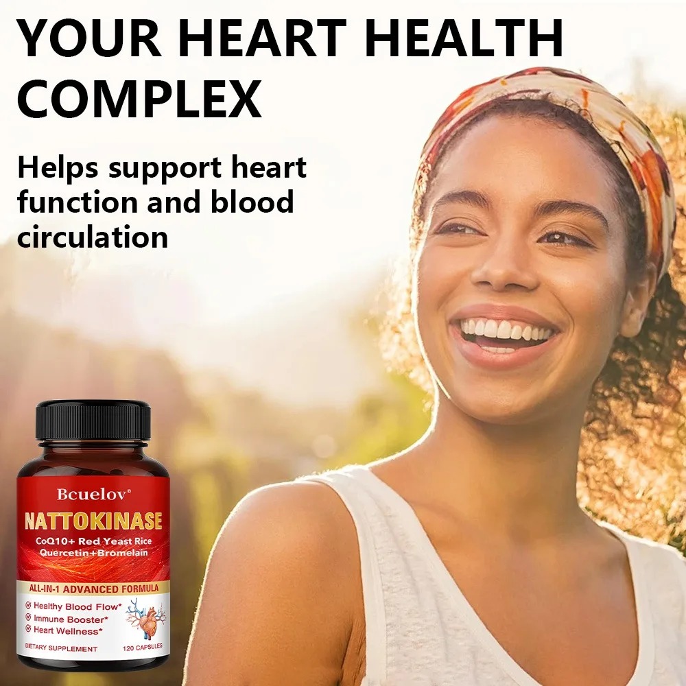 Nattokinase Capsules - Support - Herbal Supplement 评论和价格