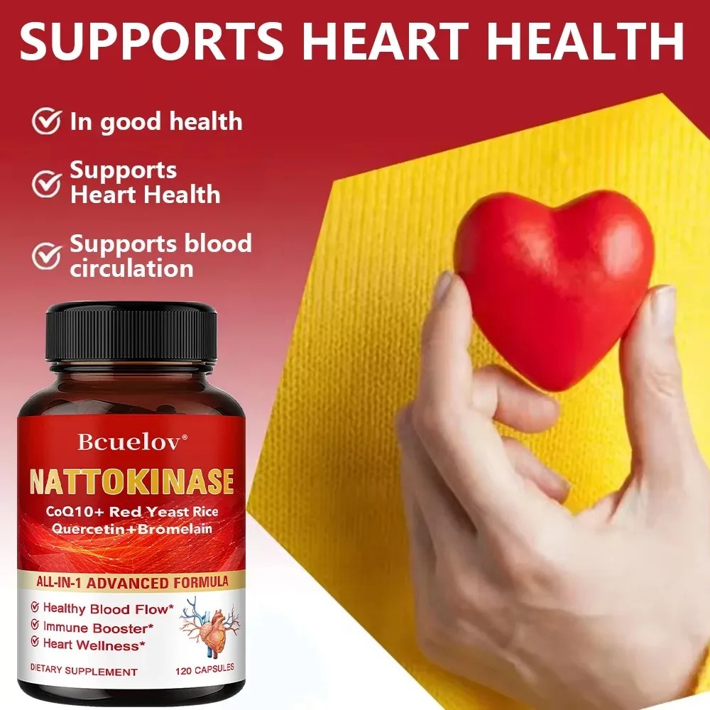 Nattokinase Capsules - Support - Herbal Supplement 评论和价格
