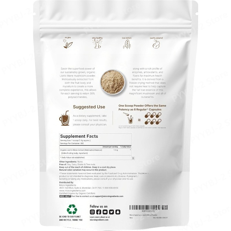 Organic Lion’s Mane Mushroom P - Chamomile Tea 评论和价格