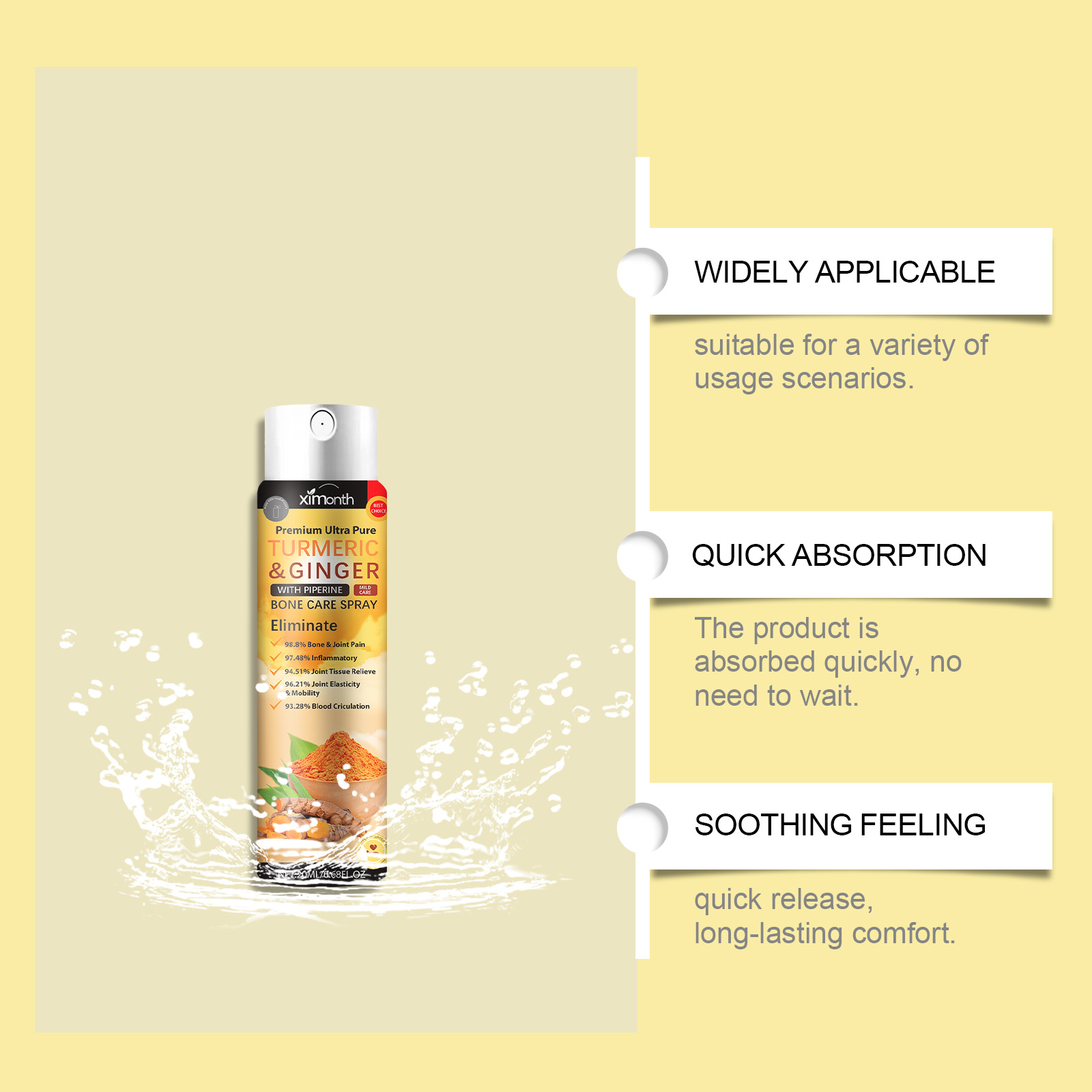 Turmeric Joint Soothing Spray, - Turmeric 评论和价格